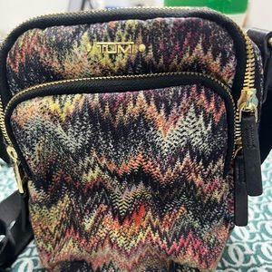 Tumi X missoni crossbody bag rare limited edition